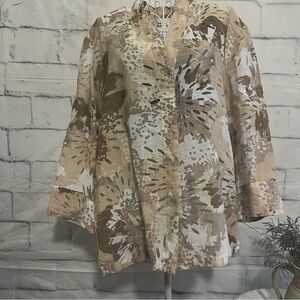 Ruby Rd. Favorites tunic top, Size 16. Like new.